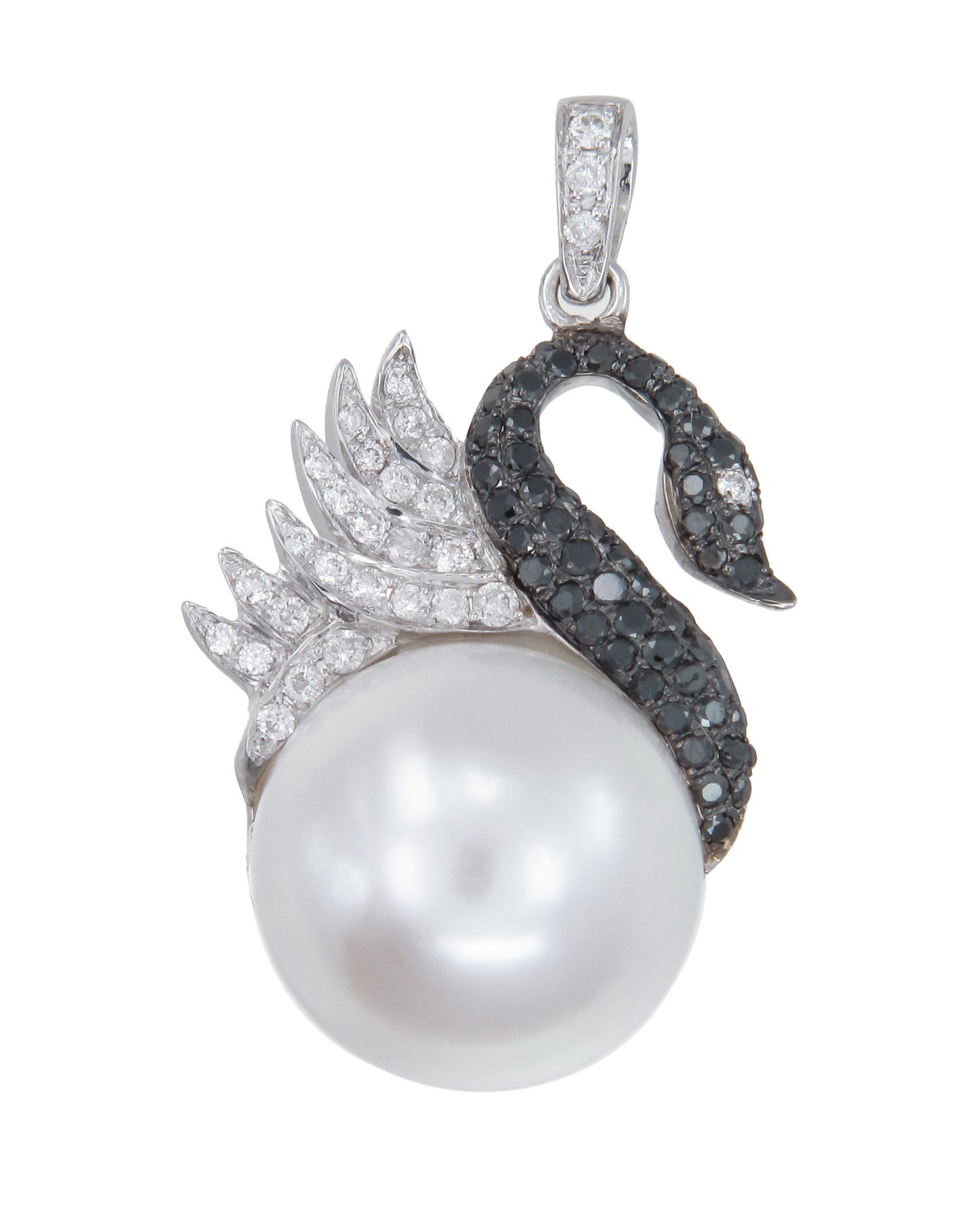 Graceful Swan Pendant