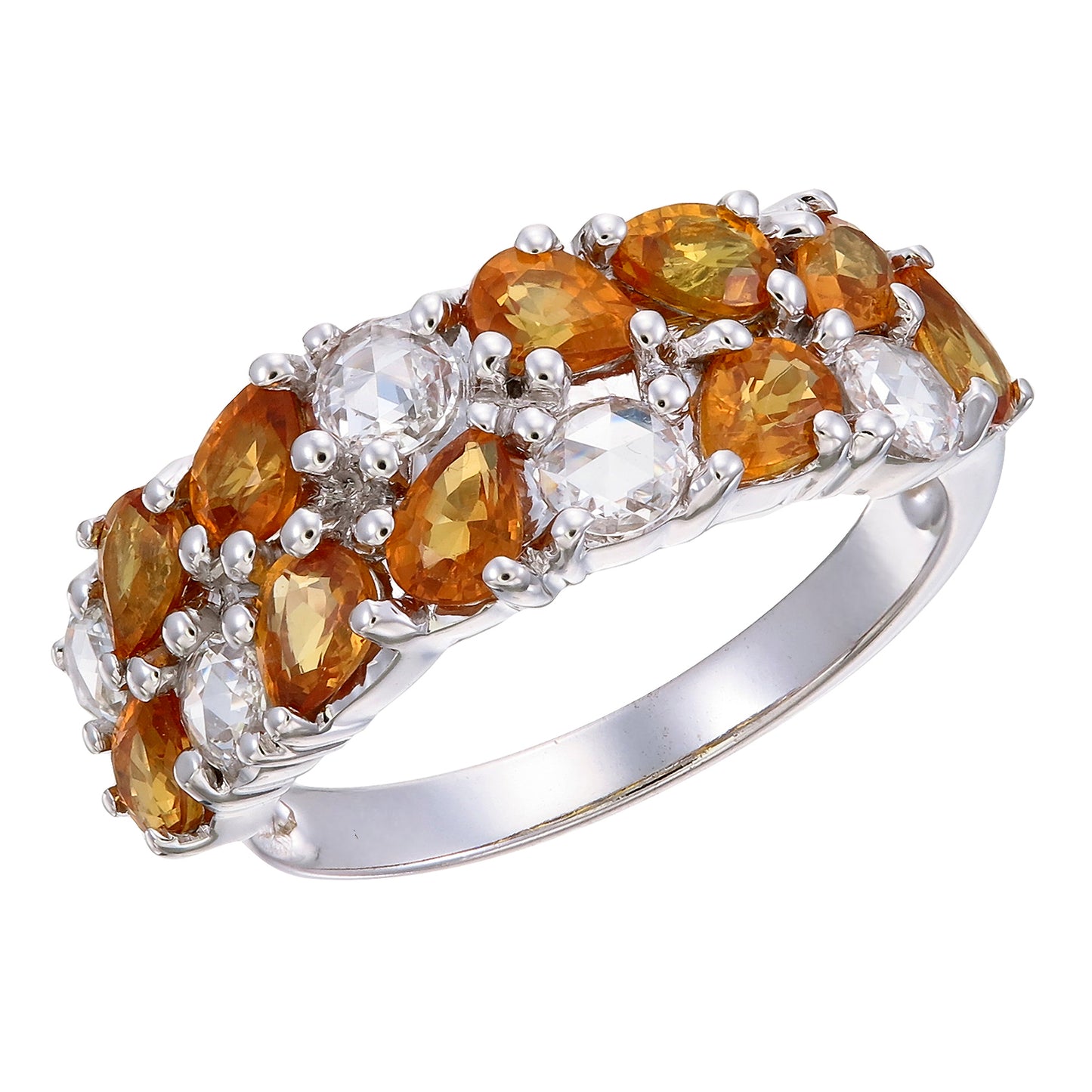 Amber Flame Ring