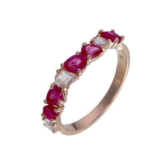 Scarlet Bloom Ring