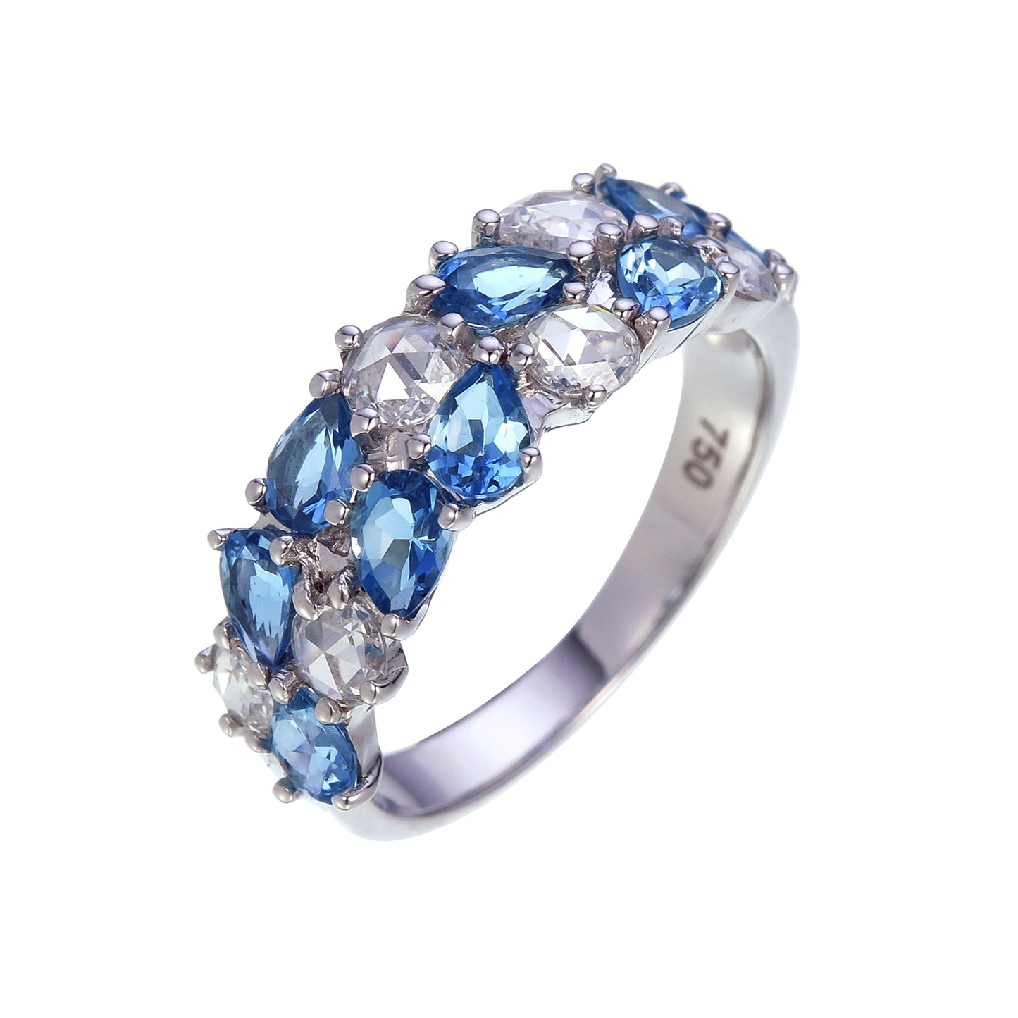 Azure Symphony Ring