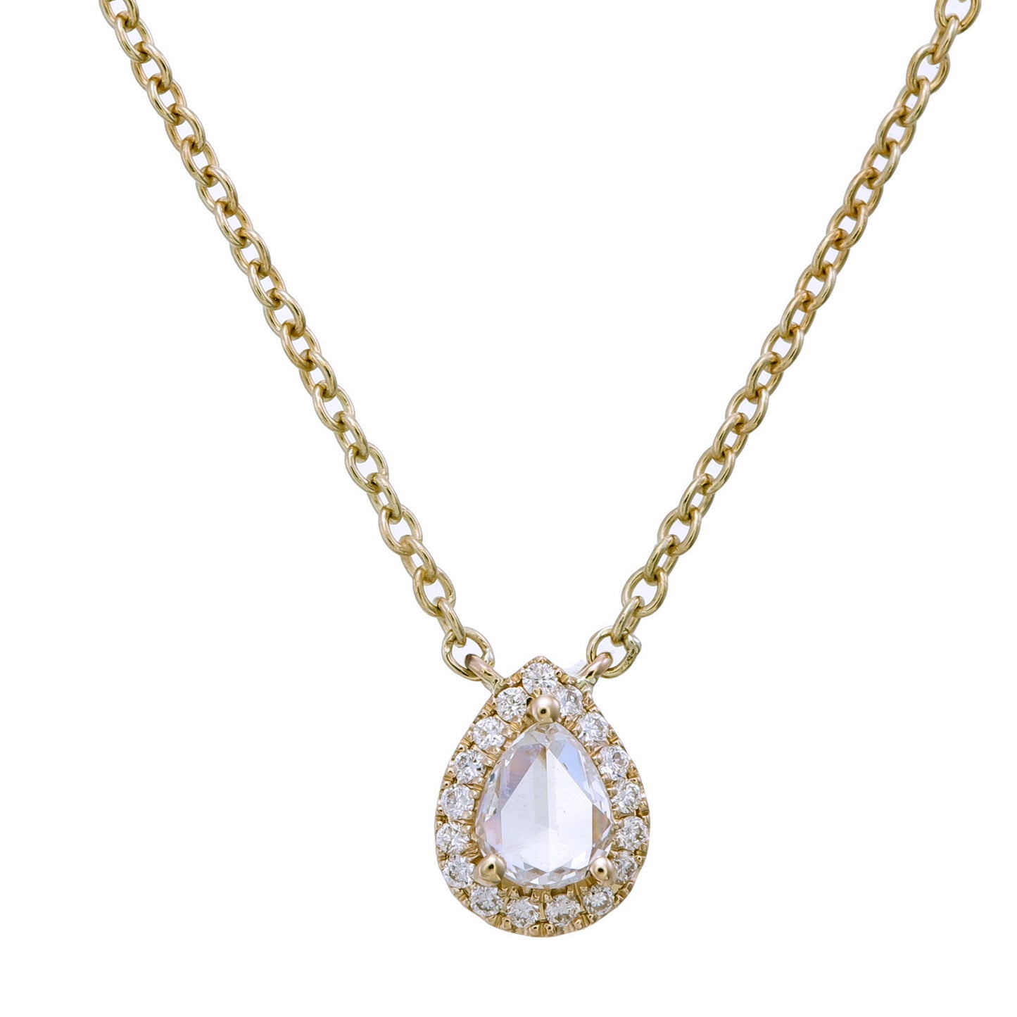 Golden Teardrop Pendant