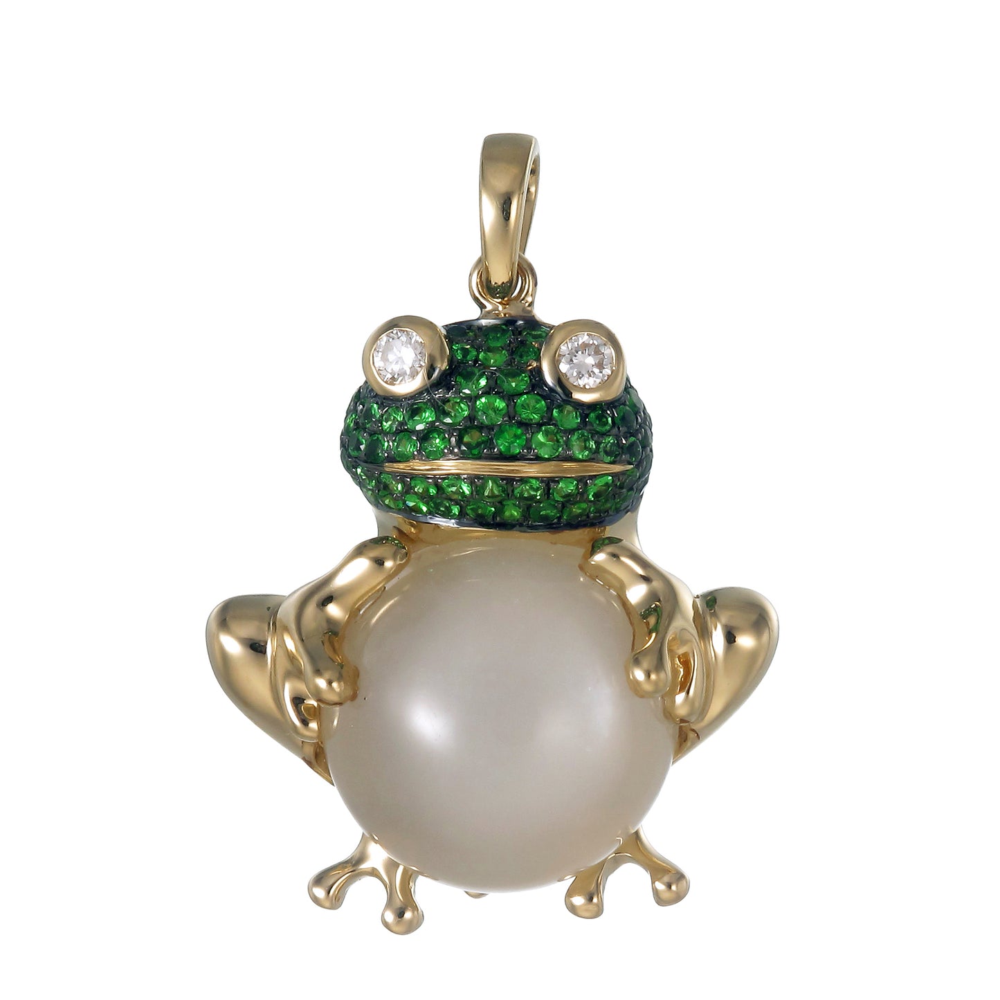 Enchanted Frog Pendant (Gold Edition)